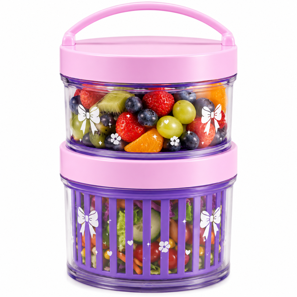 Sageware Purple Salad Box