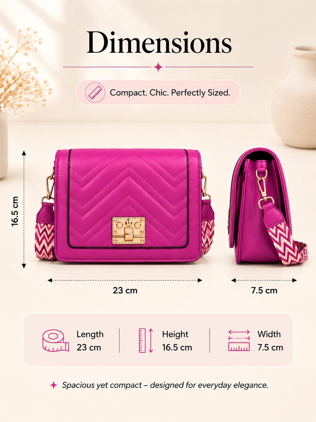 ZigZag Luxury crossbag - Image 2