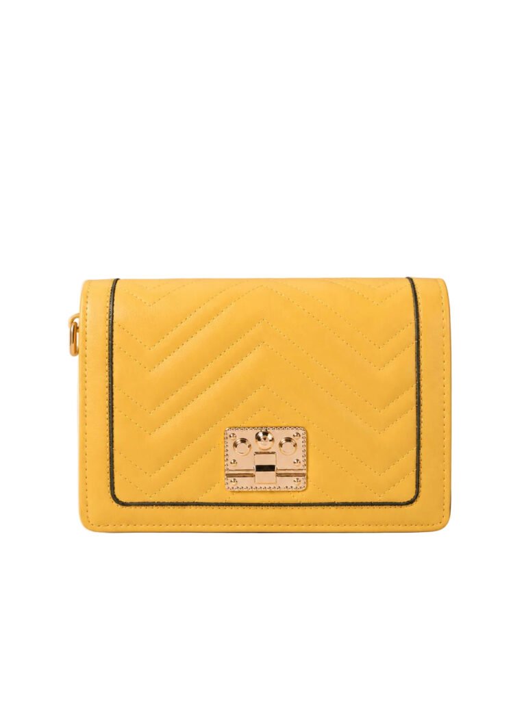 Marigold Chevron Crossbody