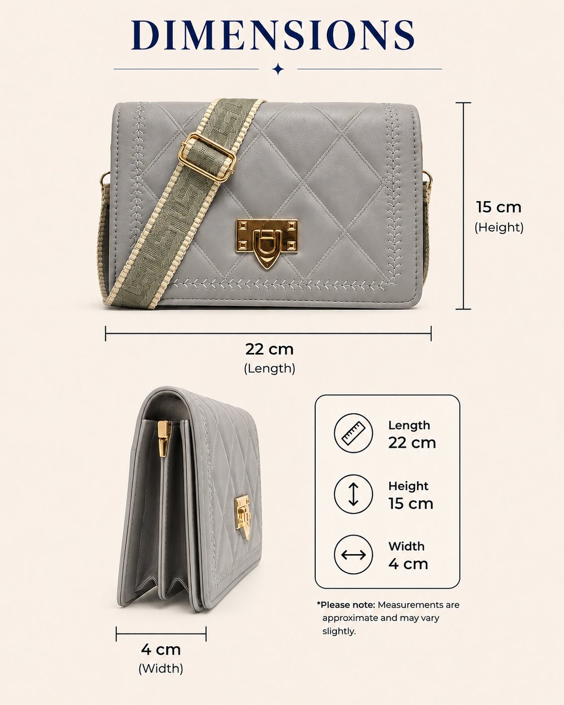 Premium Women Sling Bag | Fashionable Crossbody Purse for Office, Shopping & Party - Image 8