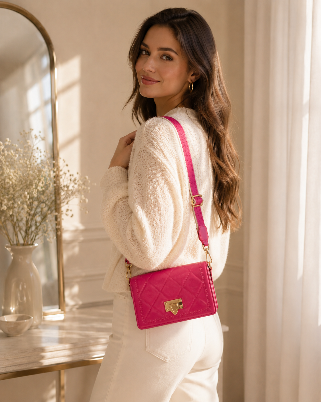 Modern Women Sling Handbag | Stylish Crossbody Bag for Office & Casual Outfits - Image 3