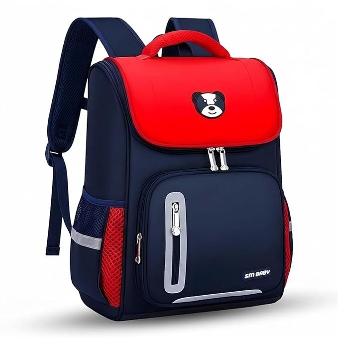 Stylish School Backpack for Kids | Durable Water Resistant Bag with Multiple Compartments - Image 5