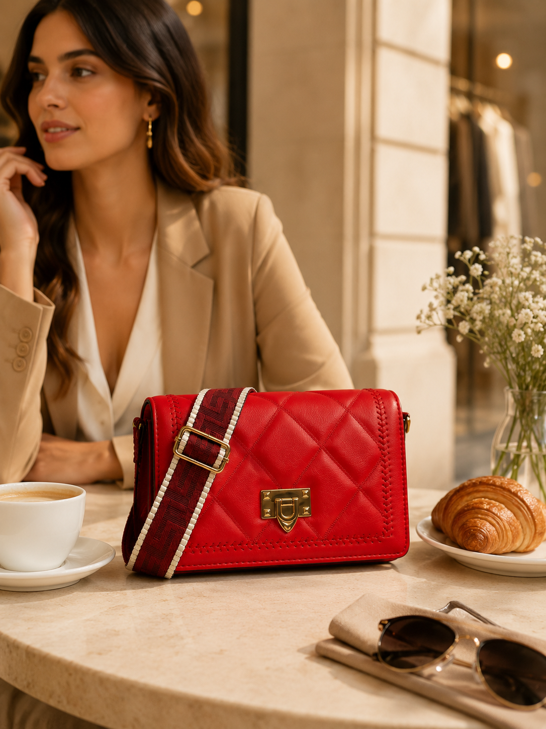 Premium Women Sling Bag | Fashionable Crossbody Purse for Office, Shopping & Party - Image 9