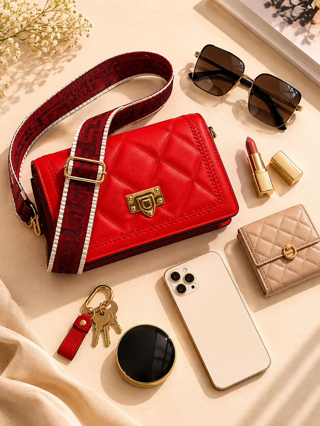 Premium Women Sling Bag | Fashionable Crossbody Purse for Office, Shopping & Party - Image 3