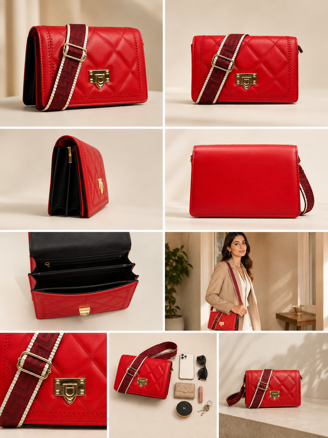 Premium Women Sling Bag | Fashionable Crossbody Purse for Office, Shopping & Party - Image 4