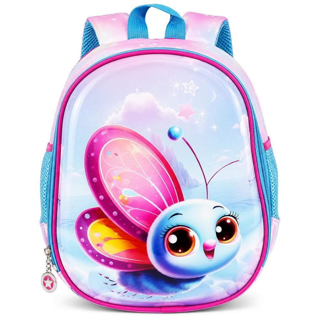 SAGEWARE EVA Hard Shell School Bag for Kids 3–8 Years – Bee